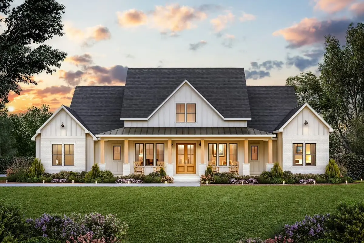 The Alderwood — house plan rendering