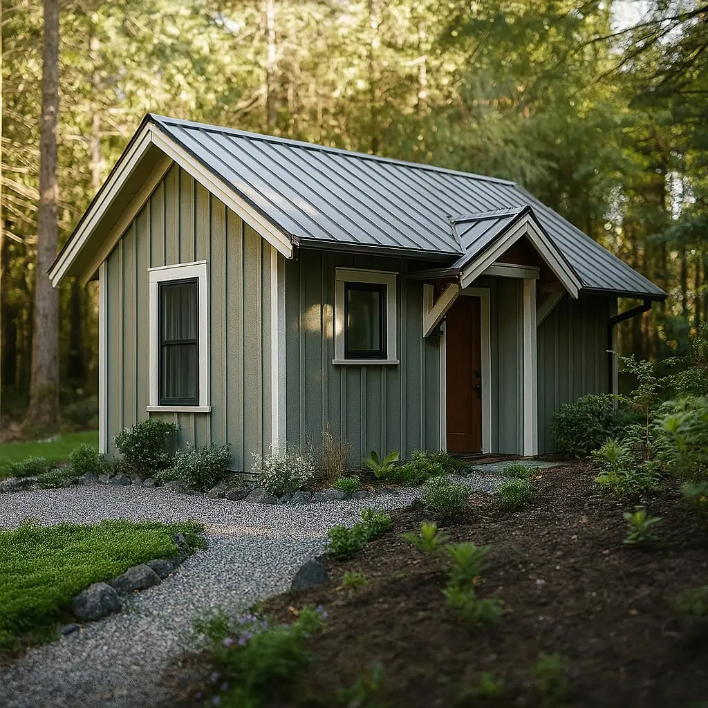 The Pinehurst — bungalow plan rendering