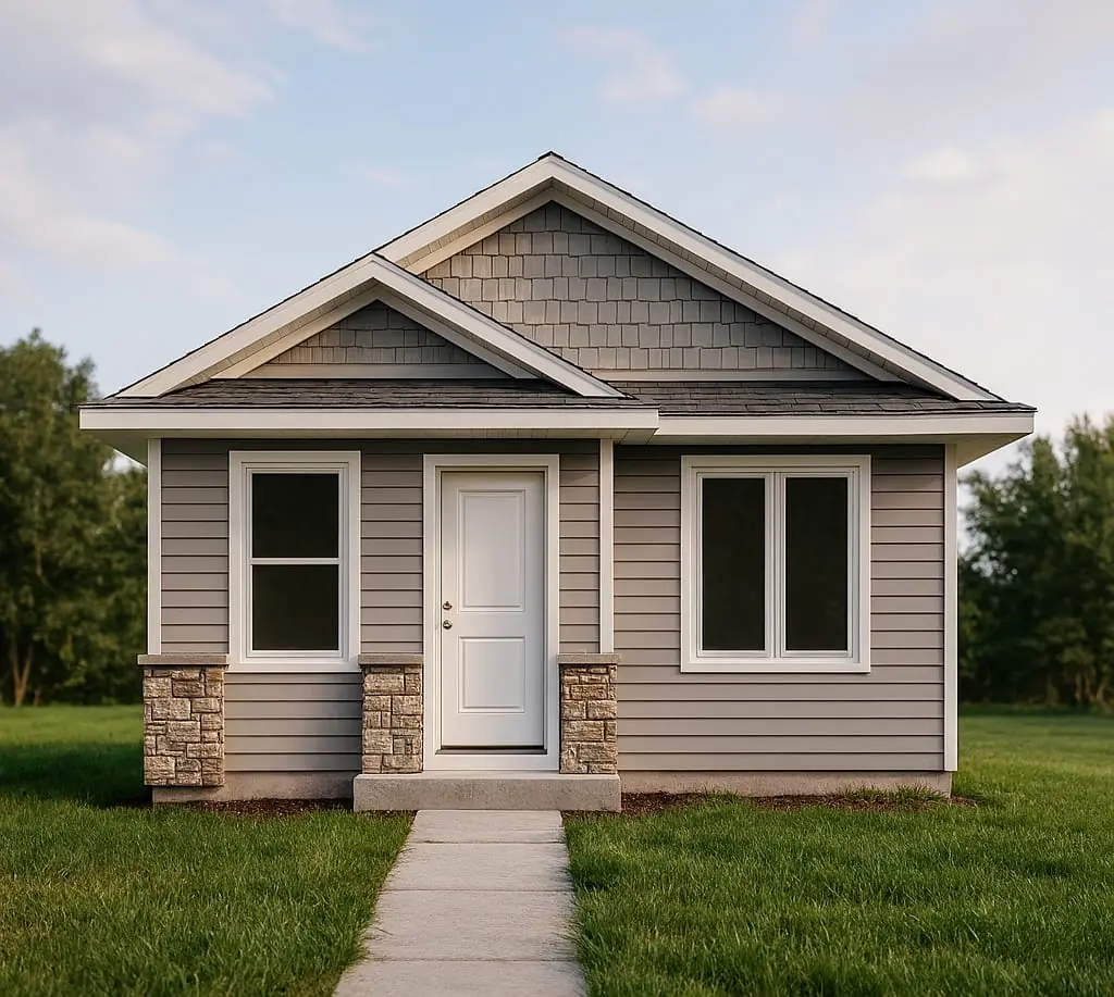 The Scout — bungalow plan rendering